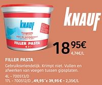 Filler pasta-Knauf