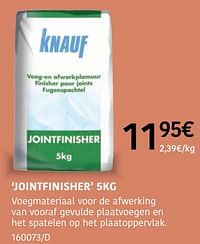 Jointfinisher-Knauf