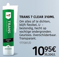 Trans 7 clear-Tec 7