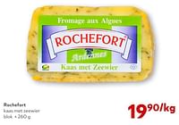 Promoties Rochefort kaas met zeewier - Rochefort - Geldig van 17/07/2024 tot 30/07/2024 bij OKay