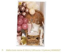 Promotions Ballon bois racine - Produit Maison - Ava - Valide de 20/07/2024 à 31/12/2024 chez Ava