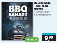 Bbq kamado - fire, food, friends-Huismerk - Boekenvoordeel