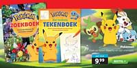Pokémon zoek en teken pikachu en zijn vriendjes-Huismerk - Boekenvoordeel