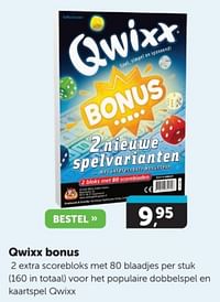 Qwixx bonus-White Goblin Games