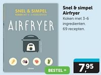 Snel + simpel airfryer-Huismerk - Boekenvoordeel