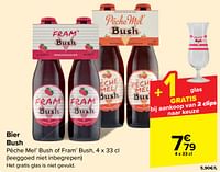 Bier bush pêche mel’ bush of fram’ bush-Bush