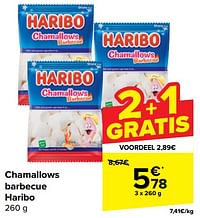 Chamallows barbecue haribo-Haribo