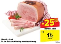 Ham in doek-Huismerk - Carrefour 