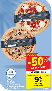 Pizza regina-Huismerk - Carrefour 