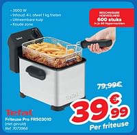 Tefal friteuse pro fr503010-Tefal