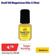 Dadi`oil nagelriem olie-Dadi