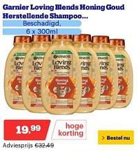 Garnier loving blends honing goud herstellende shampoo...-Garnier