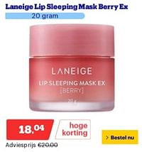 Laneige lip sleeping mask berry ex-Laneige
