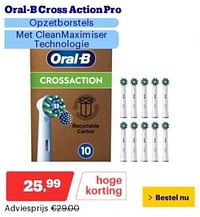 Oral-b cross action pro opzetborstels-Oral-B