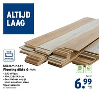Kliklaminaat flooring-Huismerk - Gamma