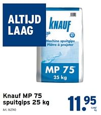 Knauf mp 75 spuitgips-Knauf