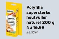 Polyfilla supersterke houtvuller naturel-Polyfilla