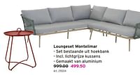 Loungeset montelimar-Huismerk - Gamma
