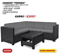 Loungeset provence-Keter