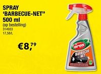 Promoties Spray barbecue-net - Eres - Geldig van 17/04/2024 tot 11/08/2024 bij Hubo