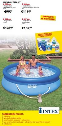 Zwembad easy set-Intex