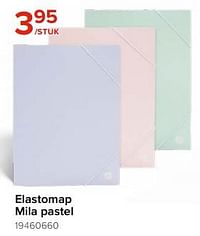 Elastomap mila pastel-Huismerk - Euroshop