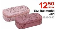 Etui bakmodel lovi-Huismerk - Euroshop