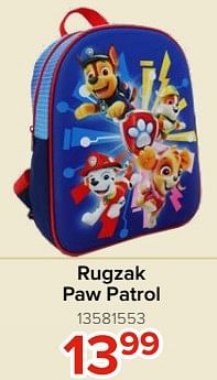 Rugzak paw patrol-Huismerk - Euroshop