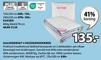 Galdeberget 4 seizoenendekbed-Huismerk - Jysk