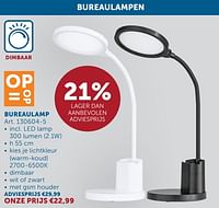 Bureaulamp-Huismerk - Zelfbouwmarkt