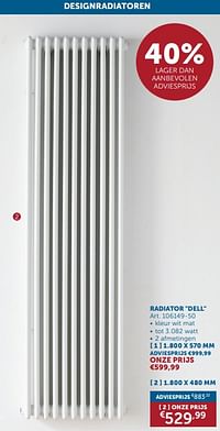 Radiator dell-Beauheat