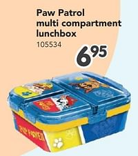 Paw patrol multi compartment lunchbox-PAW  PATROL