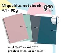 Miquelrius notebook a4-Huismerk - Happyland