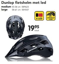 Dunlop fietshelm met led-Dunlop