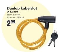 Dunlop kabelslot-Dunlop