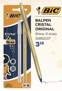 Balpen cristal original shine-BIC