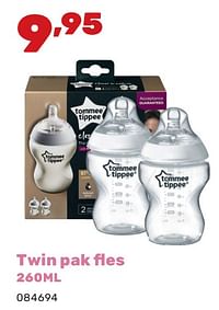 Twin pak fles-Tommee Tippee