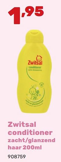 Zwitsal conditioner zacht-glanzend haar-Zwitsal