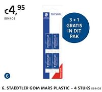 Staedtler gom mars plastic-Staedtler