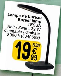 Lampe de bureau bureel lamp tessa-Huismerk - Cora