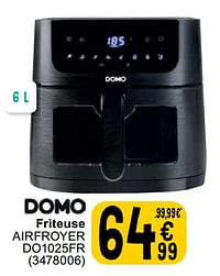 Domo elektro friteuse airfroyer do1025fr-Domo elektro