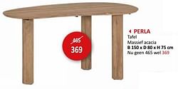 PERLA Tafel