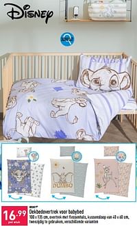 Dekbedovertrek voor babybed-Disney