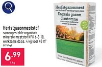 Herfstgazonmeststof-Huismerk - Aldi