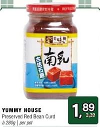 Yummy house preserved red bean curd-Yummy House