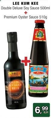 Lee kum kee double deluxe soy sauce + premium oyster sauce-Lee Kum Kee