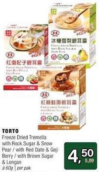 Torto freeze dried tremella-Torto