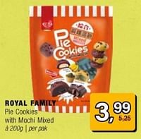 Royal family pie cookies with mochi mixed-Royal Family