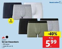 Set van 3 boxershorts-Livergy