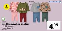 Tweedelige babyset met biokatoen-Lupilu